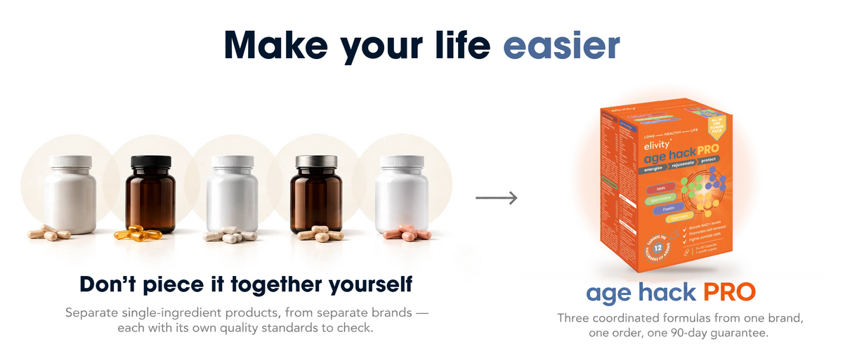 Make your life easier: don't piece it together yourself – age hack PRO