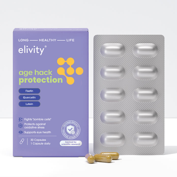 age hack protection - Fisetin, Quercetin, Lutein