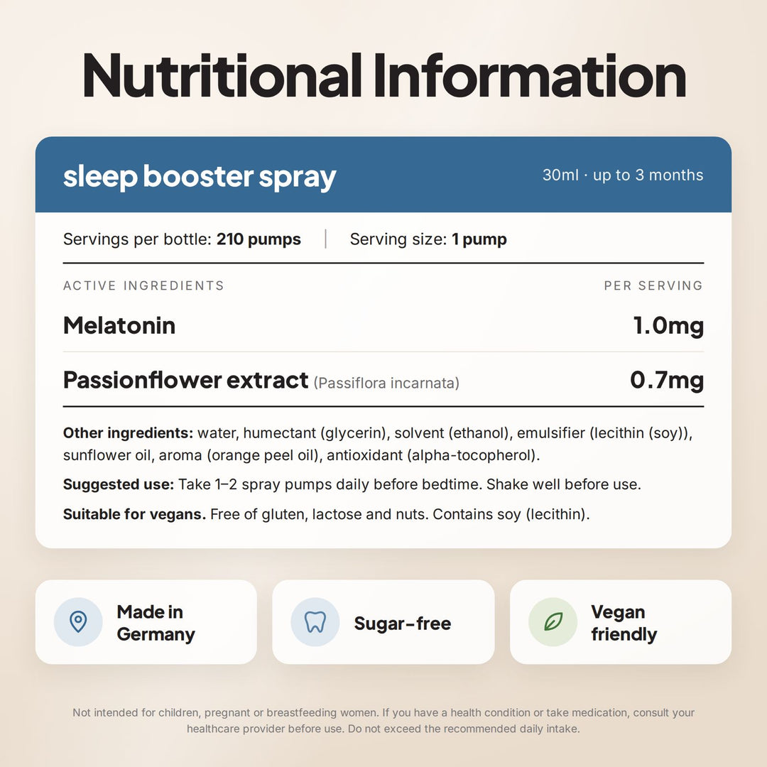 sleep booster spray