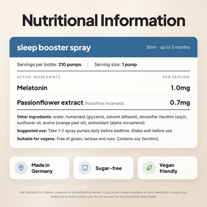 sleep booster spray