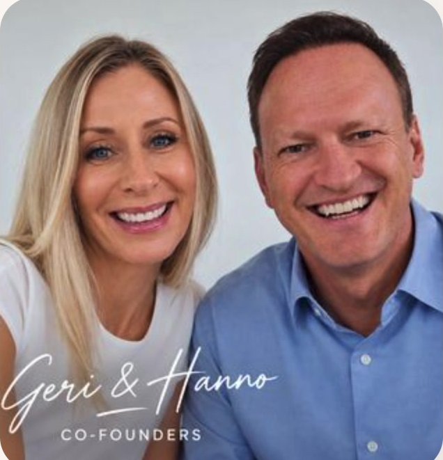 Co-founders Geri and Hanno